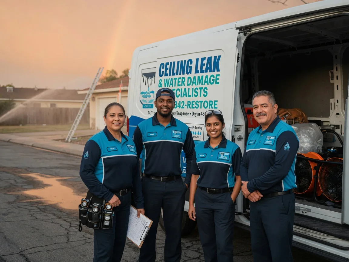 Ceiling Leak Cleanup company in Little Birch, WV