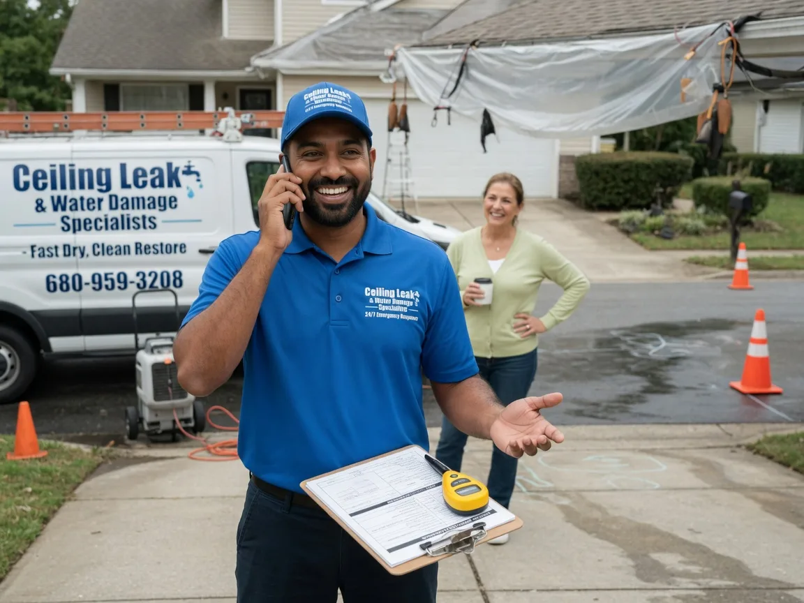Ceiling Leak Cleanup Little Birch, WV FAQs